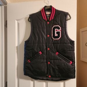 Georgia Bulldogs Mitchell & Ness Puffy Vest!